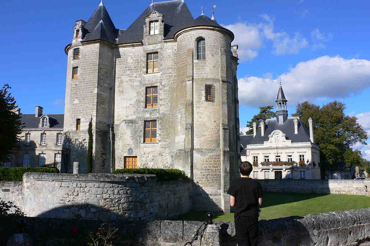 vic, sur, de, donjon